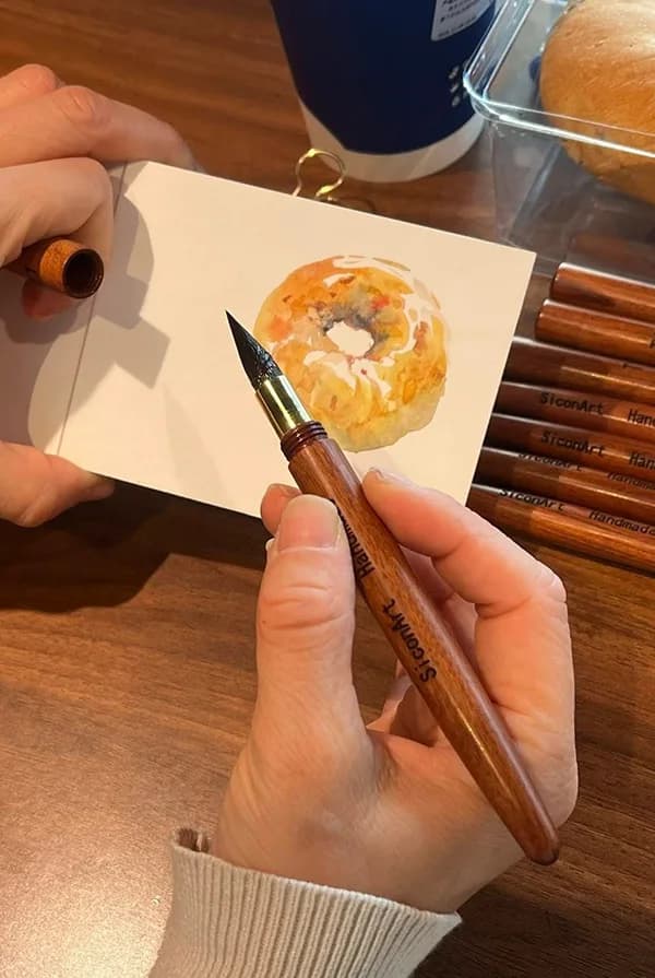 Sicon Art brush painting watercolor